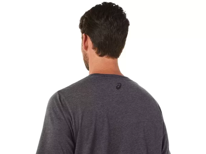 ASICS STRIBEDE KORTÆRMET T-SHIRT ASICS STRIBEDE KORTÆRMET T-SHIRT