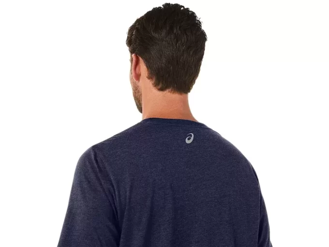 ASICS STRIBEDE KORTÆRMET T-SHIRT
