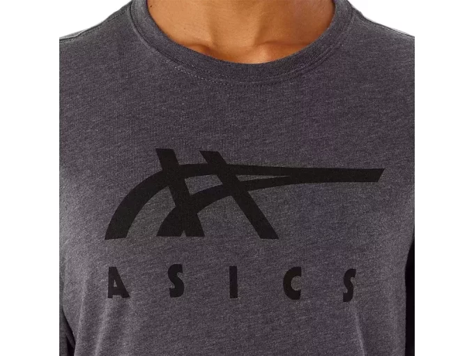ASICS STRIBEDE KORTÆRMET T-SHIRT ASICS STRIBEDE KORTÆRMET T-SHIRT