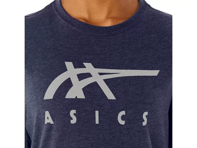 ASICS STRIBEDE KORTÆRMET T-SHIRT