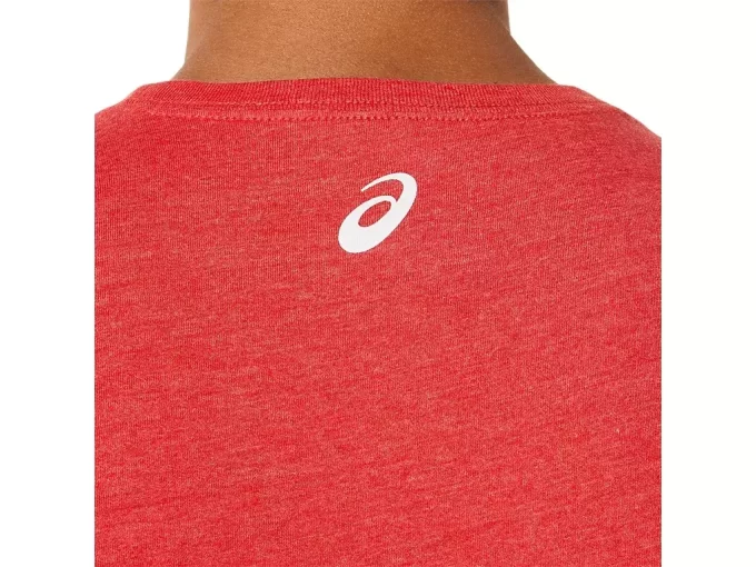 ASICS STRIBEDE KORTÆRMET T-SHIRT