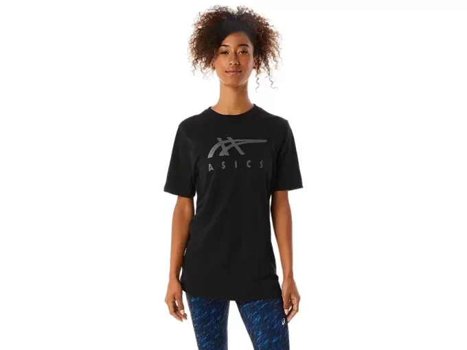 ASICS STRIBEDE KORTÆRMET T-SHIRT