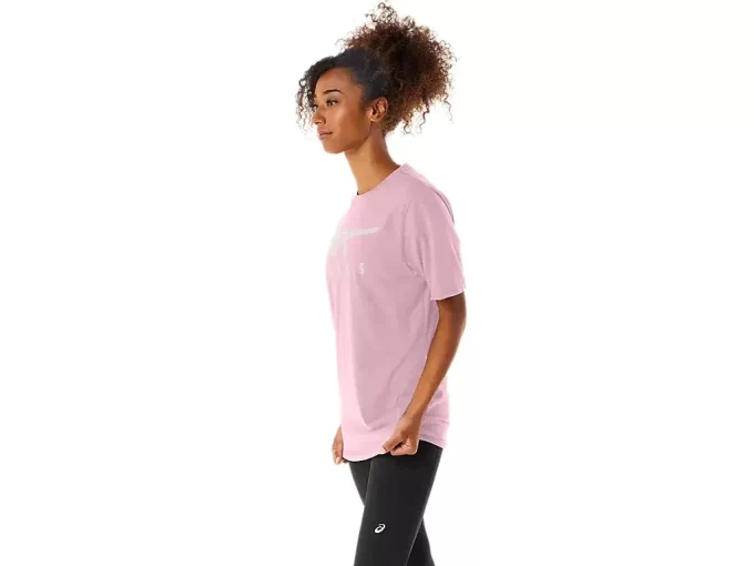 ASICS STRIBEDE KORTÆRMET T-SHIRT ASICS STRIBEDE KORTÆRMET T-SHIRT