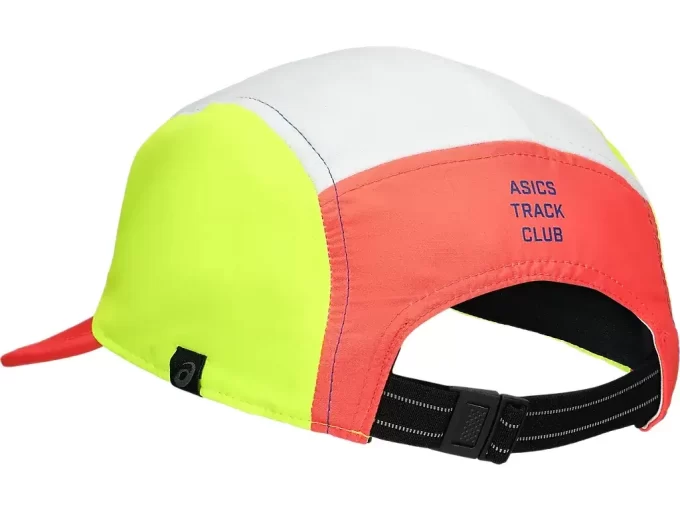 ASICS TRACK CLUB PERFORMANCE RUN 5-PANEL KASKET ASICS TRACK CLUB PERFORMANCE RUN 5-PANEL KASKET