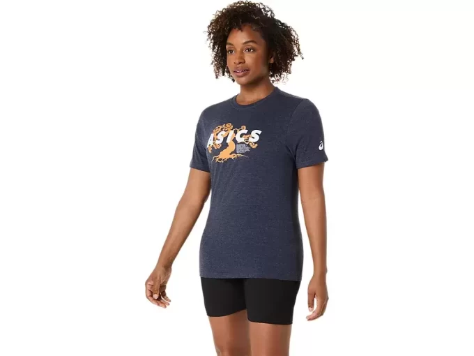 ASICS WISE TREE KORTÆRMET T-SHIRT