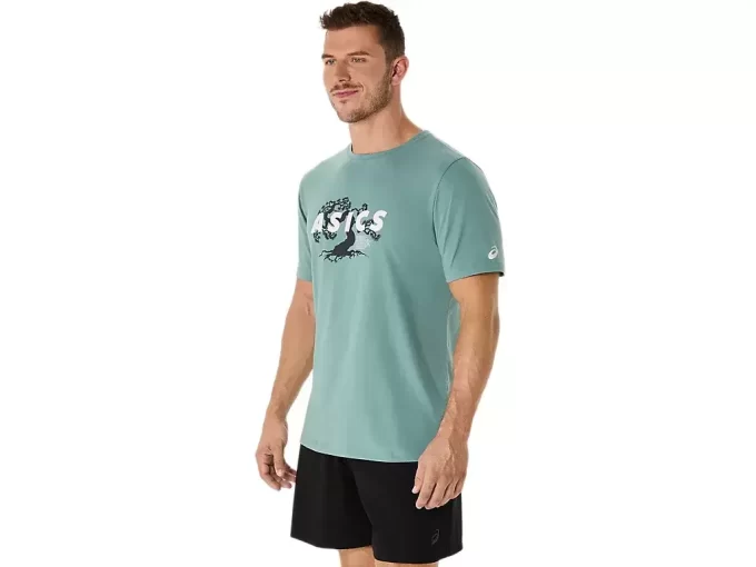 ASICS WISE TREE KORTÆRMET T-SHIRT