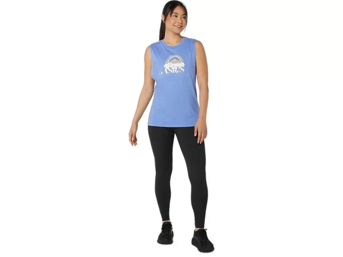 ASICS YOUR ADVENTURE MUSCLE T-SHIRT TIL DAMER ASICS YOUR ADVENTURE MUSCLE T-SHIRT TIL DAMER