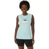 ASICS YOUR ADVENTURE MUSCLE T-SHIRT TIL DAMER ASICS YOUR ADVENTURE MUSCLE T-SHIRT TIL DAMER