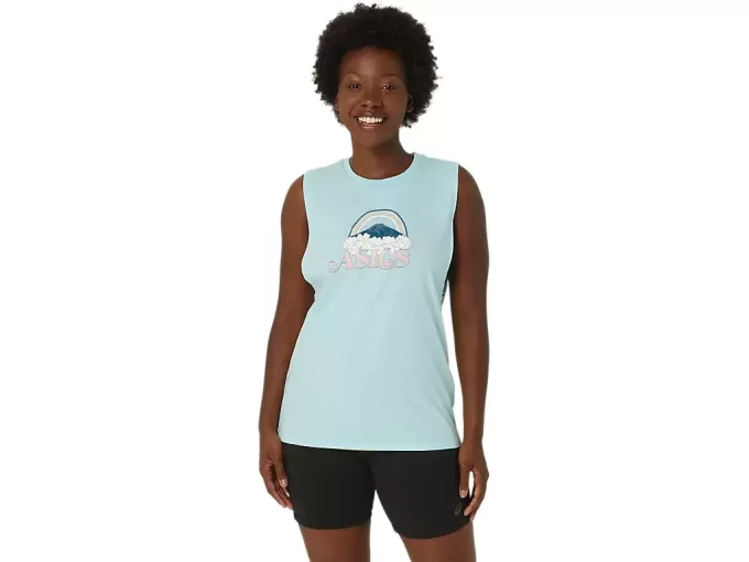 ASICS YOUR ADVENTURE MUSCLE T-SHIRT TIL DAMER ASICS YOUR ADVENTURE MUSCLE T-SHIRT TIL DAMER