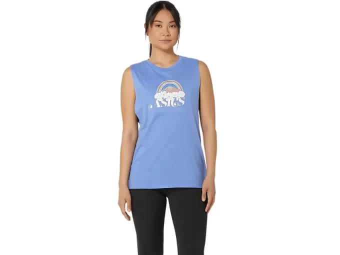 ASICS YOUR ADVENTURE MUSCLE T-SHIRT TIL DAMER ASICS YOUR ADVENTURE MUSCLE T-SHIRT TIL DAMER