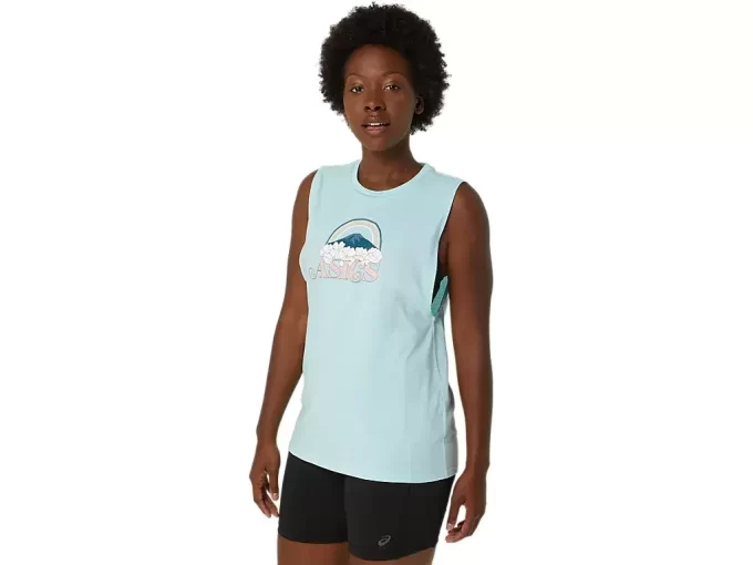ASICS YOUR ADVENTURE MUSCLE T-SHIRT TIL DAMER ASICS YOUR ADVENTURE MUSCLE T-SHIRT TIL DAMER