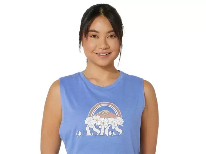 ASICS YOUR ADVENTURE MUSCLE T-SHIRT TIL DAMER ASICS YOUR ADVENTURE MUSCLE T-SHIRT TIL DAMER