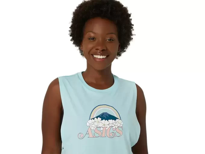 ASICS YOUR ADVENTURE MUSCLE T-SHIRT TIL DAMER ASICS YOUR ADVENTURE MUSCLE T-SHIRT TIL DAMER
