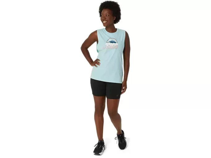 ASICS YOUR ADVENTURE MUSCLE T-SHIRT TIL DAMER ASICS YOUR ADVENTURE MUSCLE T-SHIRT TIL DAMER
