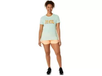 DAME ASICS BALANCERED KORTÆRMET T-SHIRT
