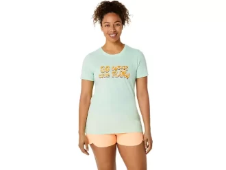DAME ASICS BALANCERED KORTÆRMET T-SHIRT