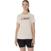DAME ASICS BLOMSTER-SLOGAN KORTÆRMET T-SHIRT DAME ASICS BLOMSTER-SLOGAN KORTÆRMET T-SHIRT