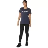 DAME ASICS BLOMSTER-SLOGAN KORTÆRMET T-SHIRT DAME ASICS BLOMSTER-SLOGAN KORTÆRMET T-SHIRT