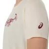 DAME ASICS BLOMSTER-SLOGAN KORTÆRMET T-SHIRT DAME ASICS BLOMSTER-SLOGAN KORTÆRMET T-SHIRT