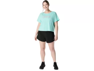 DAME ASICS DAISY CROP KORTÆRMET TOP