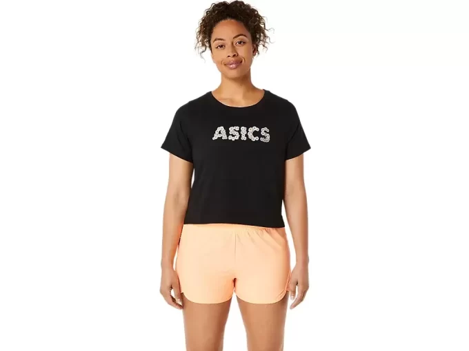 DAME ASICS DAISY CROP KORTÆRMET TOP DAME ASICS DAISY CROP KORTÆRMET TOP