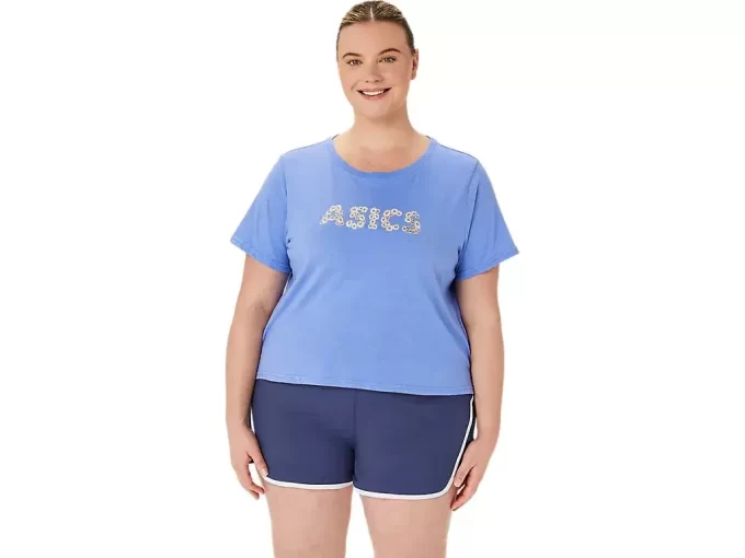 DAME ASICS DAISY CROP KORTÆRMET TOP DAME ASICS DAISY CROP KORTÆRMET TOP