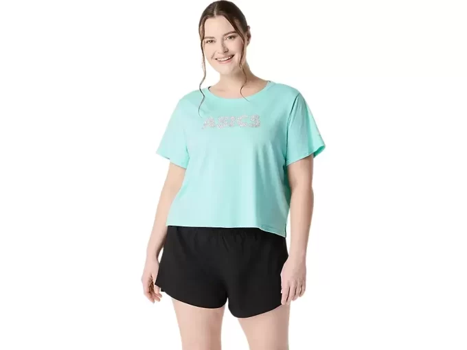 DAME ASICS DAISY CROP KORTÆRMET TOP