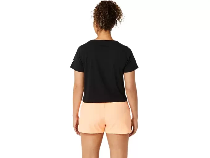 DAME ASICS DAISY CROP KORTÆRMET TOP DAME ASICS DAISY CROP KORTÆRMET TOP