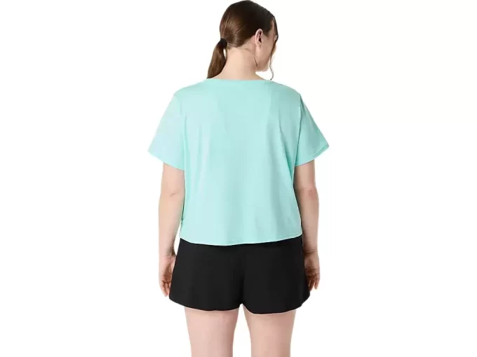 DAME ASICS DAISY CROP KORTÆRMET TOP