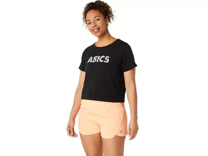DAME ASICS DAISY CROP KORTÆRMET TOP DAME ASICS DAISY CROP KORTÆRMET TOP