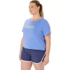 DAME ASICS DAISY CROP KORTÆRMET TOP DAME ASICS DAISY CROP KORTÆRMET TOP
