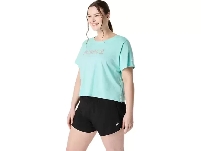 DAME ASICS DAISY CROP KORTÆRMET TOP
