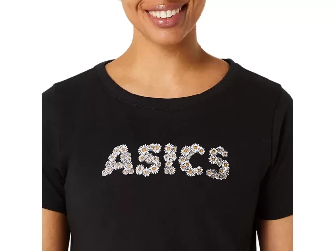 DAME ASICS DAISY CROP KORTÆRMET TOP DAME ASICS DAISY CROP KORTÆRMET TOP