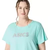 DAME ASICS DAISY CROP KORTÆRMET TOP
