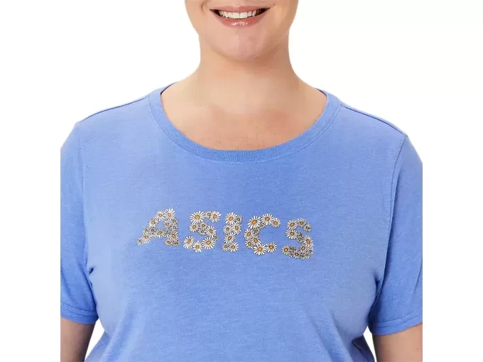 DAME ASICS DAISY CROP KORTÆRMET TOP DAME ASICS DAISY CROP KORTÆRMET TOP