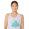 DAME ASICS DEN NYE STRONG PALMS RACERBACK