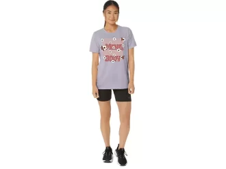 DAME ASICS MONARCH SLOGAN CREW
