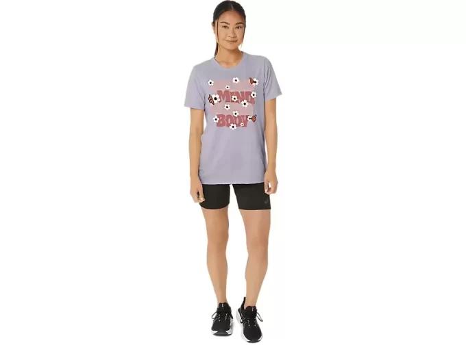 DAME ASICS MONARCH SLOGAN CREW