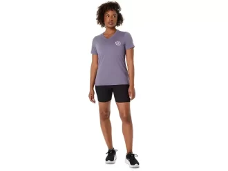 DAME ASICS NATURE V-HALS KORTÆRMET T-SHIRT