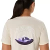 DAME ASICS NATURE V-HALS KORTÆRMET T-SHIRT DAME ASICS NATURE V-HALS KORTÆRMET T-SHIRT