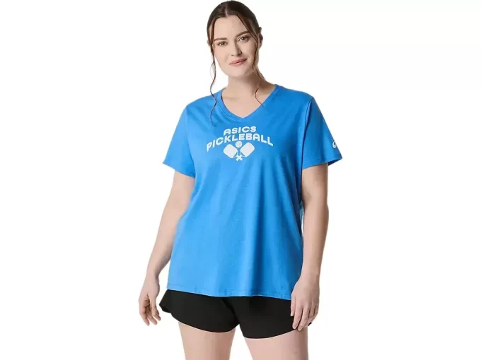 DAME ASICS PICKLEBALL KORTÆRMET T-SHIRT