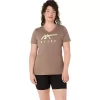 DAME ASICS STRIPER V-HALS
