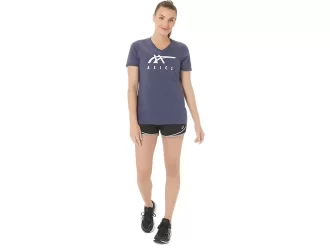 DAME ASICS STRIPER V-HALS