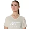 DAME ASICS STRIPER V-HALS