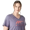 DAME ASICS STRIPER V-HALS
