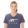 DAME ASICS STRIPER V-HALS