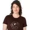 DAME PÆONER T-SHIRT