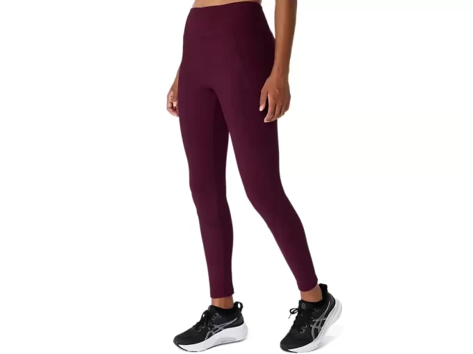 DAME RIBBEDE HØJTALJEDE 7/8 TIGHT