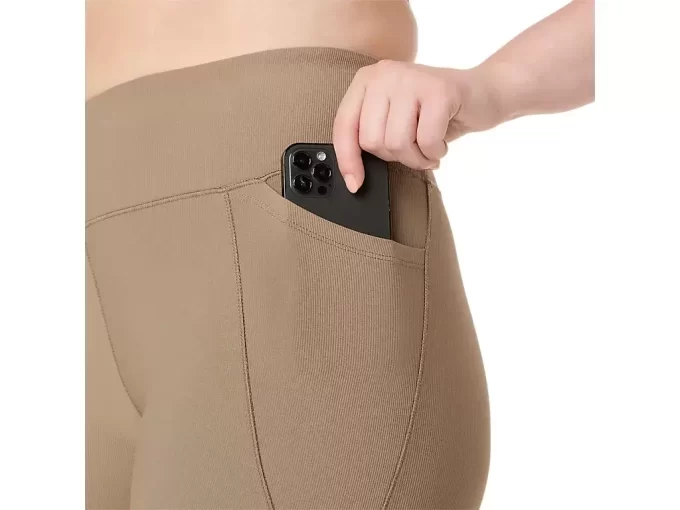 DAME RIBBEDE HØJTALJEDE 7/8 TIGHT DAME RIBBEDE HØJTALJEDE 7/8 TIGHT