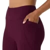 DAME RIBBEDE HØJTALJEDE 7/8 TIGHT